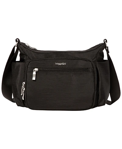 Baggallini Crosstown Small Hobo Crossbody Handbag