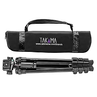 Takama Flip-Zip Tripod Monopod Kit, for Camera and Smartphone with Mount Head and Lightweight Compact Bag for Multi-Function