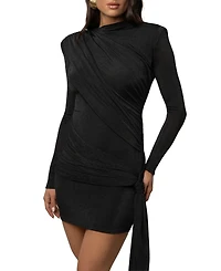 Jluxlabel Women's Moments Draped Mini Dress