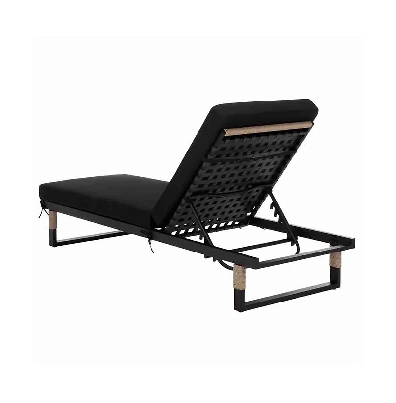 Augusta Home Arman Lounger w/ Cushion