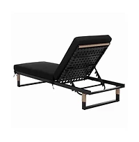 Augusta Home Arman Lounger w/ Cushion