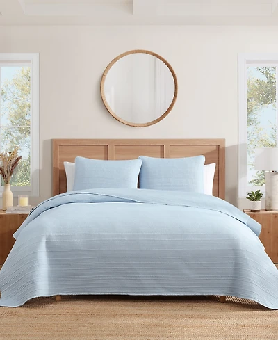 Caribbean Joe Stone Washed 3-Pc. Quilt Set