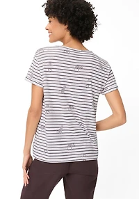 Olsen Women's Stripe T-Shirt