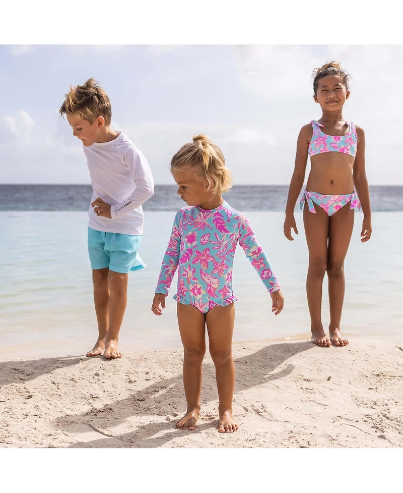 Snapper Rock Big Boys Aqua Comfort Lined Swim Short