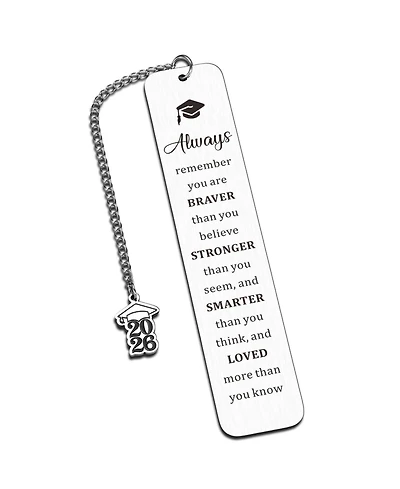 Gnuadz Graduation Bookmark 2026 Inspirational Gift Student Phd