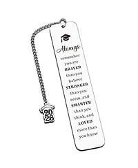 Gnuadz Graduation Bookmark 2026 Inspirational Gift Student Phd