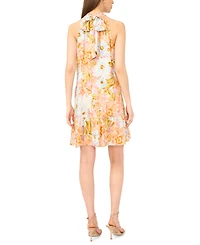 Msk Women's Floral Halter Dress