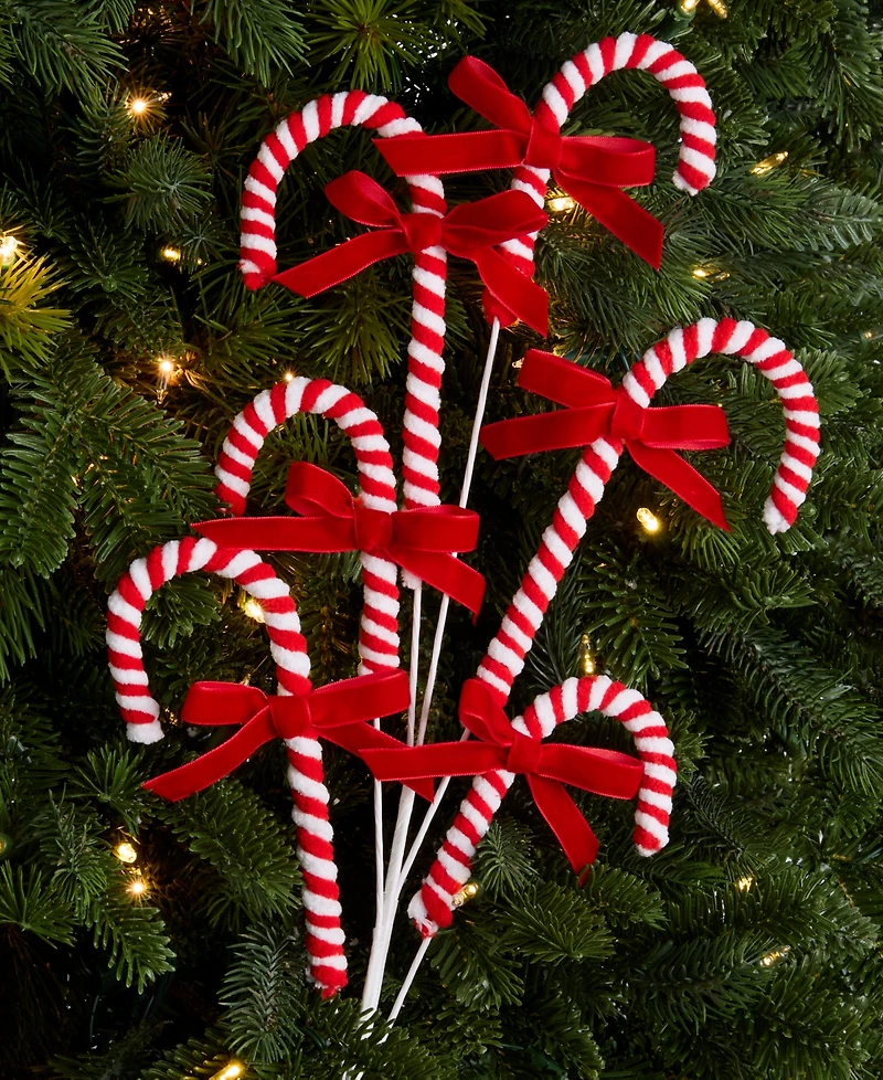 Holiday Lane Nutcracker Sweets Candy Cane Pick, Macy's Exclusive