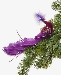 Holiday Lane Peacock Feather Clip Ornament, Macy's Exclusive