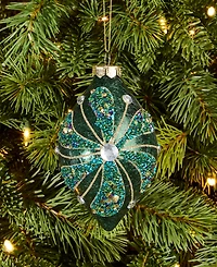 Holiday Lane Peacock Beaded Drop Ornament, Macy's Exclusive