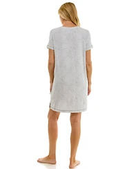 Sincerely Jules Women's Short-Sleeve Crewneck Sleep Shirt