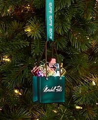 Holiday Lane Chicago Marshall Field's Shopping Bag Ornament, Macy's Exclusive