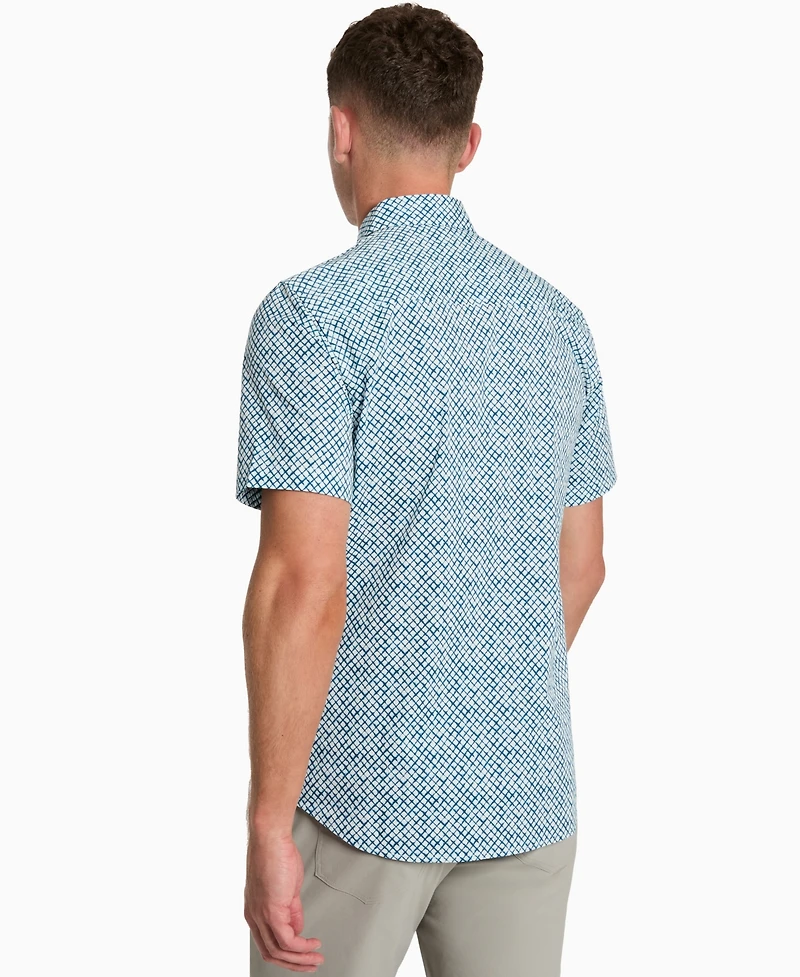 Kenneth Cole Men's Short-Sleeve Sport Shirt