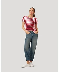 Cable and Gauge Women's Essential Stripe Tee