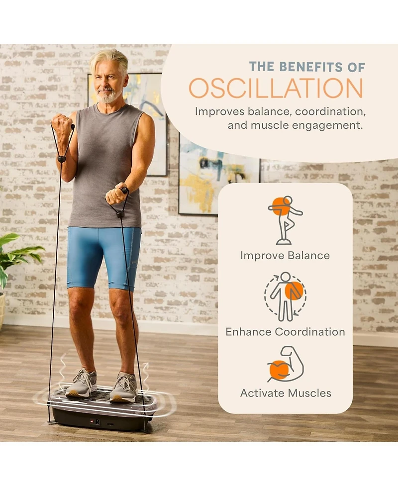 Lifepro HexaPlate Lite Vibration Plate Exercise Machine