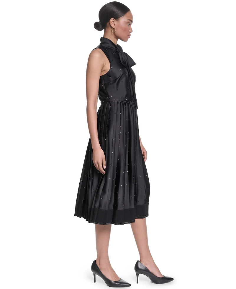 Karl Lagerfeld Paris Women's Printed Midi Dress