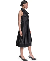 Karl Lagerfeld Paris Women's Printed Midi Dress