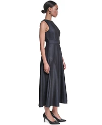 Karl Lagerfeld Paris Women's Denim Midi Dress
