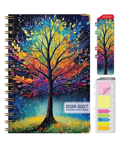 Gnuadz Hardcover Academic Planner 2026-2027 14-Month Daily Weekly Monthly Agenda