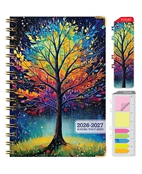 Gnuadz Hardcover Academic Planner 2026-2027 14-Month Daily Weekly Monthly Agenda