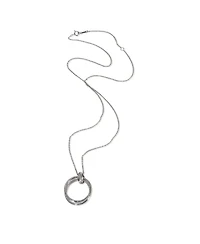 Pre-Owned Tiffany & Co White Gold Diamond Melody Pendant