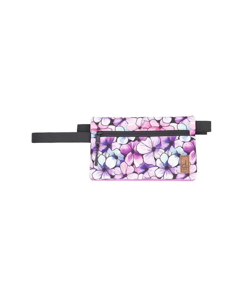 Deux par Deux Little Girl Floral Compact Functional Charming Pencil Case
