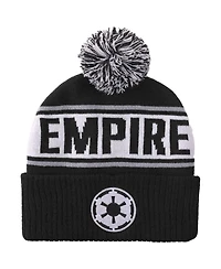 Star Wars Men's Galactic Empire Black Cuff Beanie.