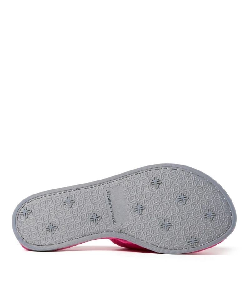 Dearfoams Beatrice Terry Slide Slipper