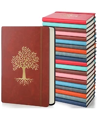 Gnuadz Lined Journal Notebook Leather Hardcover Writing Diary