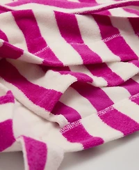 Mango Women's Striped Terry Cotton Tote Bag