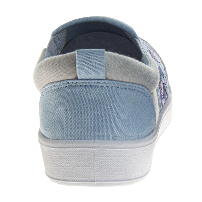 Disney Women's Stitch Slip On Canvas Sneakers Easy On/Off Casual Wear Comfort Fit