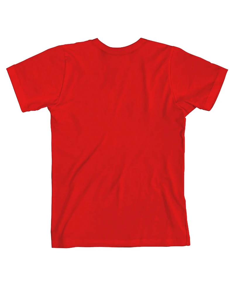 Naruto Shippuden Anime Characters Youth Boys Red Graphic Tee-xl