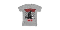 Godzilla Boys King Of The Monsters Crew Neck Short Sleeve Athletic Heather T-shirt-xl