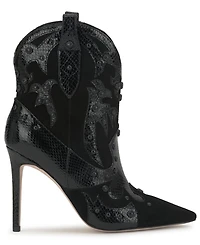 Jessica Simpson Women's Palieve Stiletto Studded Western Dress Booties