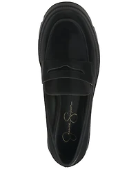 Jessica Simpson Women's Ullinia Platform Penny Loafers