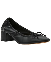 Steve Madden Women's Coretta Block Heel Ballet Pumps