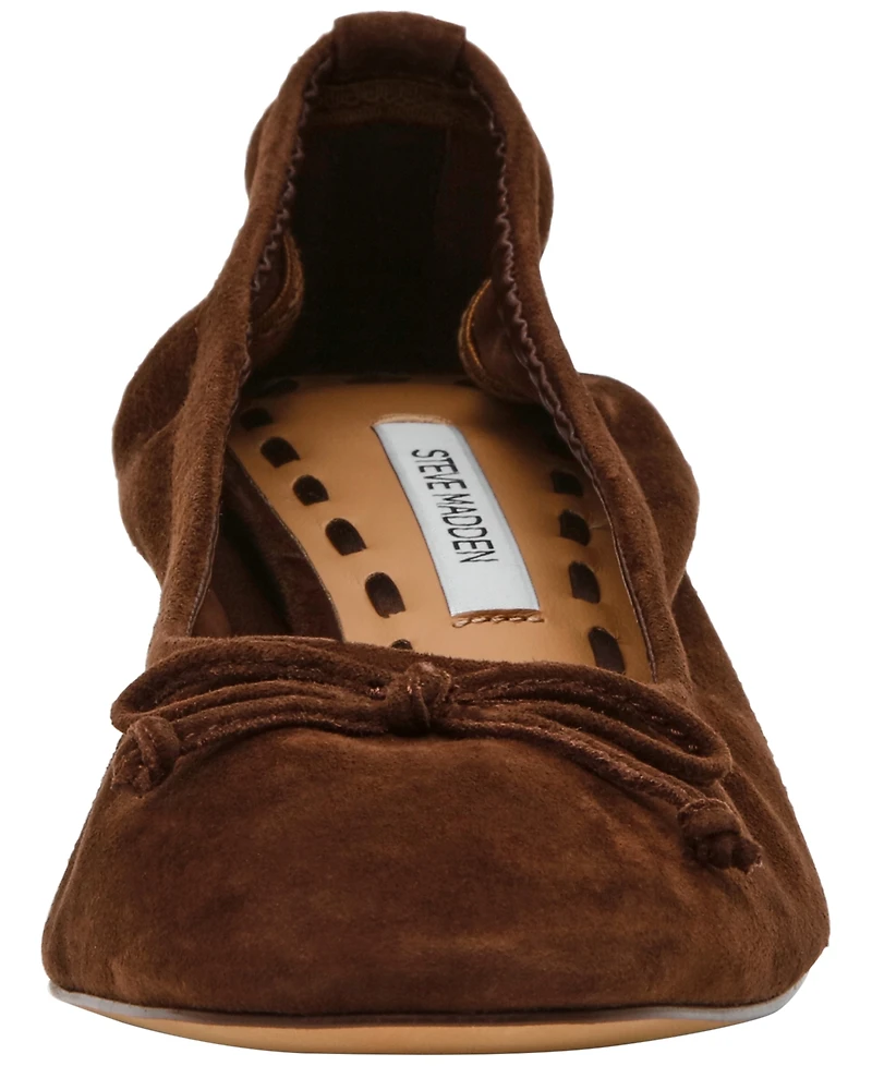 Steve Madden Women's Coretta Block Heel Ballet Pumps