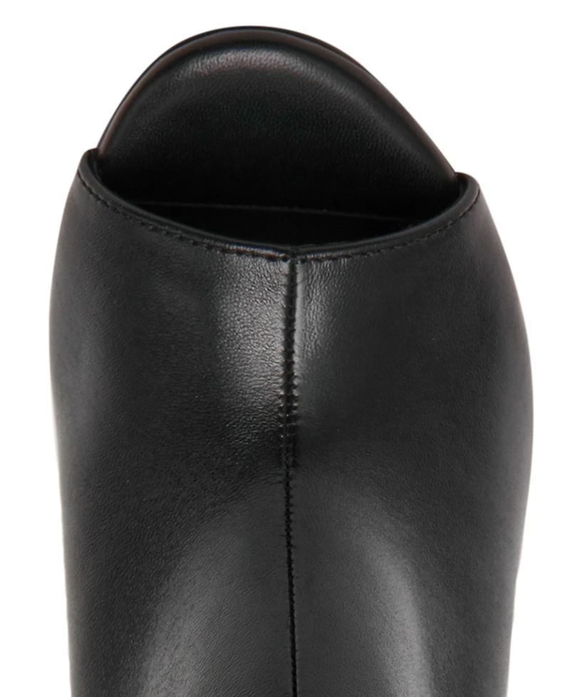 Steve Madden Women's Rylix Peep Toe Sculpted Wedge Booties