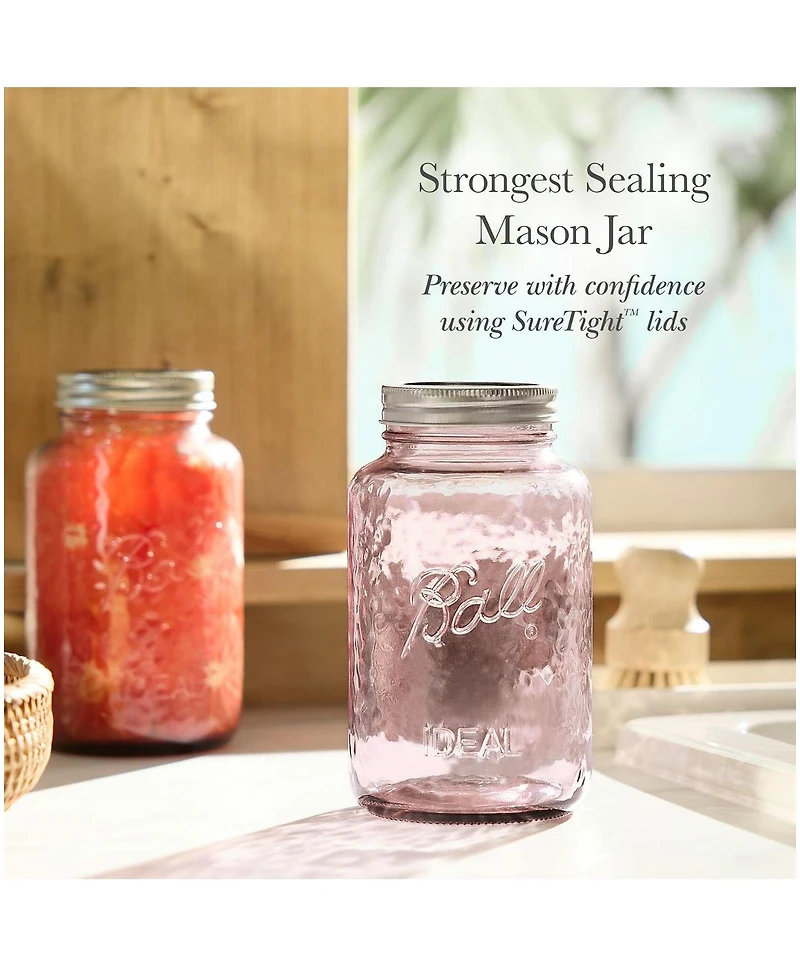 Ball Glass Mason Jars, Regular Mouth, Quart (32 oz), Pack of 12