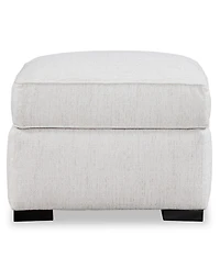 Jonathan Louis Radley 32" Fabric Ottoman