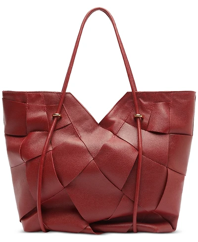 Arezzo Sarah Medium Leather Tote Handbag
