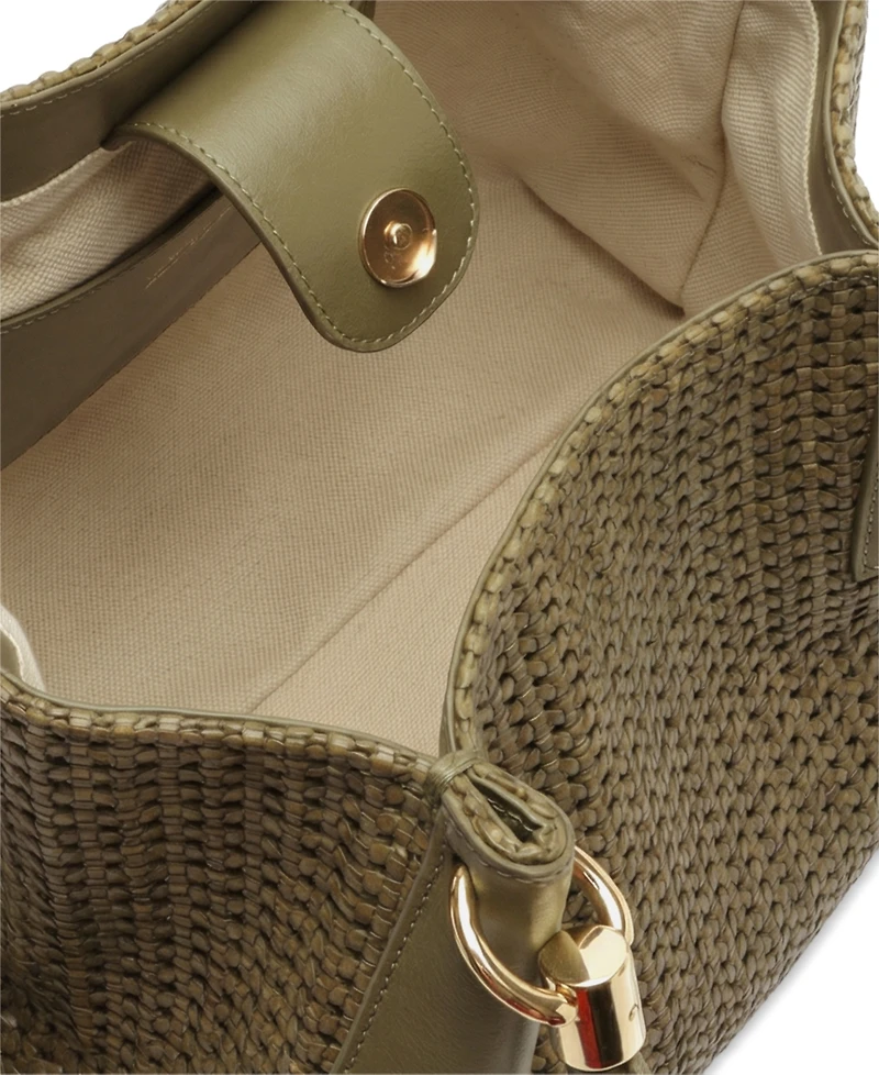 Arezzo Eva Small Leather Tote Handbag