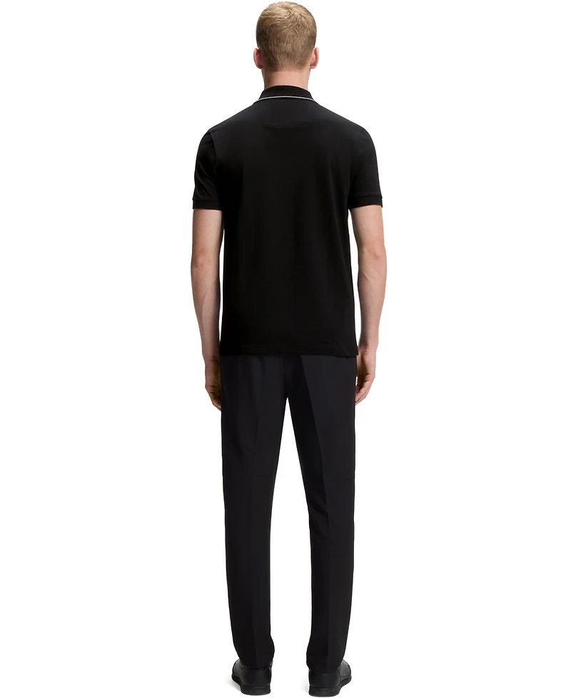 Boss by Hugo Men's Tonal Logo Slim-Fit Polo Shirt