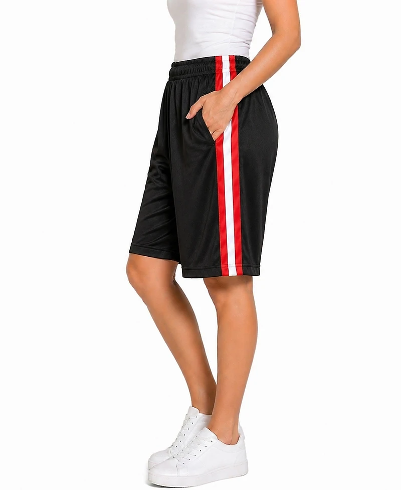 Jump Start Women's Loose Fit Moisture-Wicking Performance Shorts