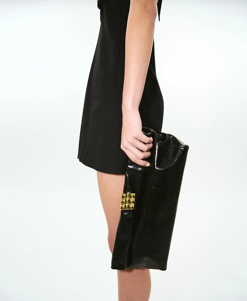 Mango Women's Cross-Over Halter Dress