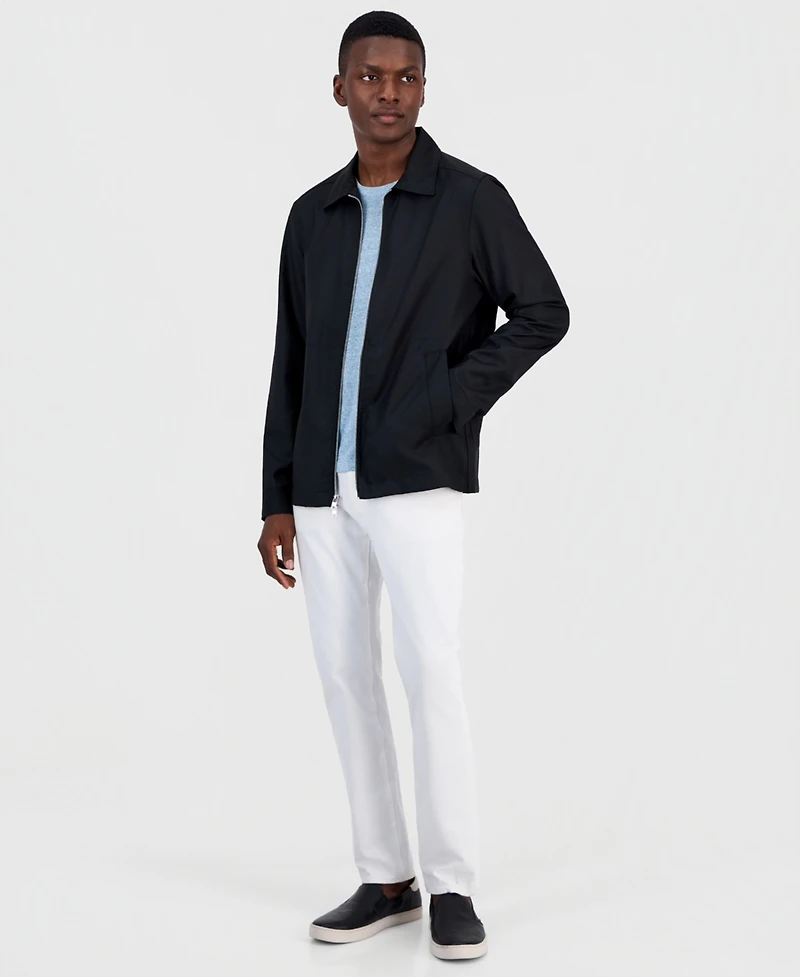 Michael Kors Men's Tech Zip-Up Shirt Jacket