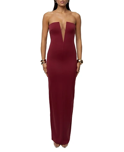 Jluxlabel Women's Midnight Illusion Maxi Gown