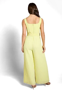 Coast Women's Seam Detail Pleated Wide Leg Jumpsuit