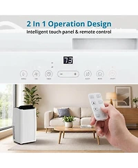 Xo Portable Air Conditioner, Cools/Heats Up to 550 Sq.Ft, 12000 Btu