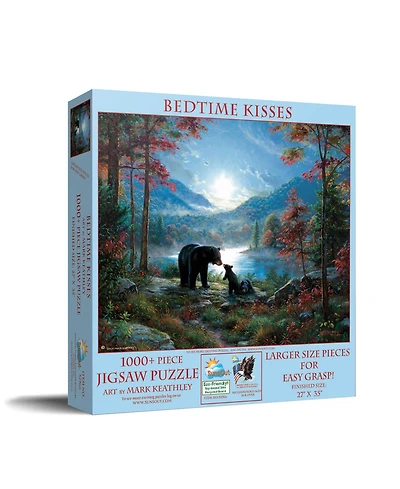 SunsOut Bedtime Kisses 1000 piece Jigsaw Puzzle for Adults Large Pieces Mothers Day